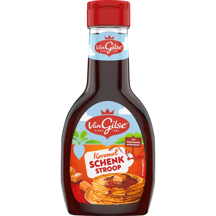Van Gilse Karamel Schenkstroop 600 g