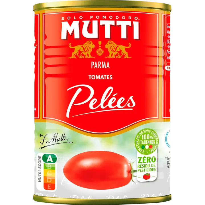 Mutti Gepelde Tomaten 400g