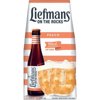 Liefmans On the rocks peach 4-pack