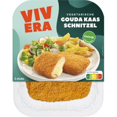 Vivera Vegetarische Gouda kaasschnitzel