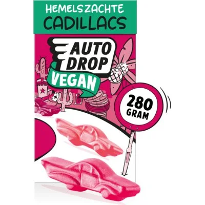 Autodrop Hemelszachte vegan cadillacs