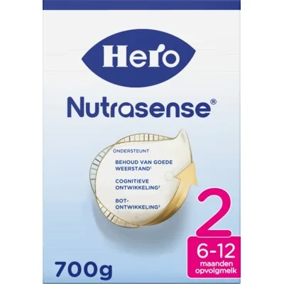 Hero Nutrasense 2 opvolgmelk 6-12 maanden