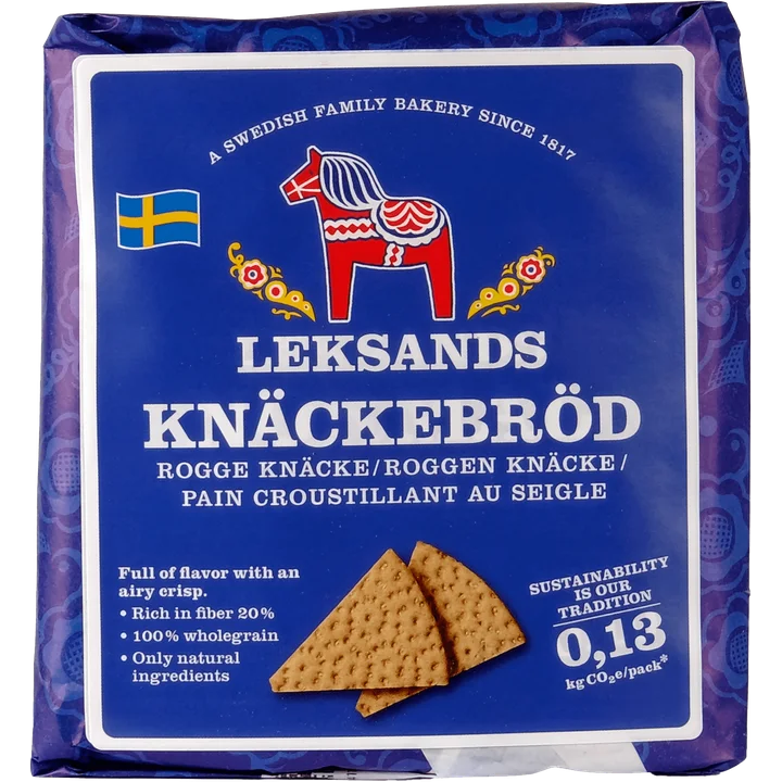 Leksands Origineel Zweeds Rogge Knäckebröd 200g