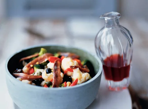 Bloemkoolsalade met ansjovis