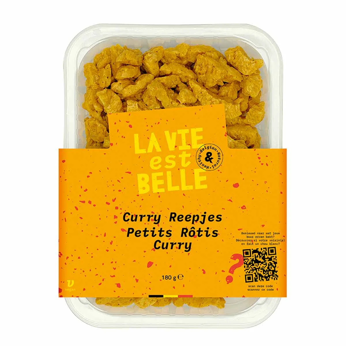 Curry reepjes vegan