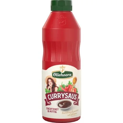 Oliehoorn Currysaus Zachtzoet & Pittig 750 ml