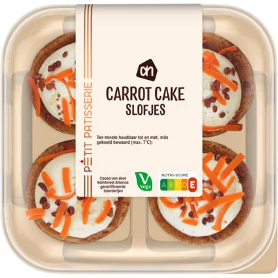 AH Carrot cake slofjes