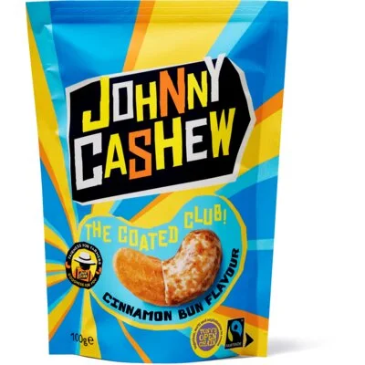 Johnny Cashew Cinnamon bun flavour
