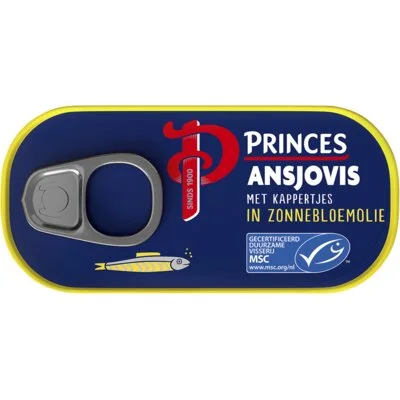 Princes Ansjovisfilets met kappertjes