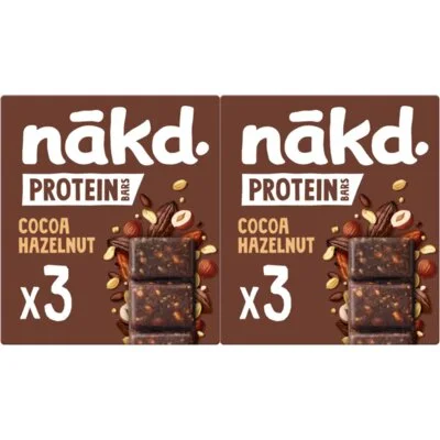 Nakd Protein bars cocoa hazelnut 2-pack
