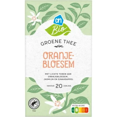 AH Biologisch Groene thee oranjebloesem