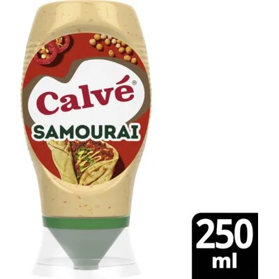 Calvé Knijpfles Samourai Saus 250 ml