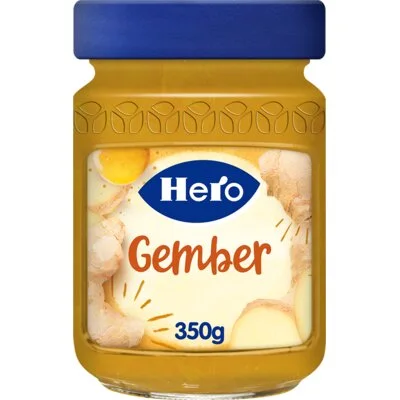 Hero Fruitspread Gember 350g
