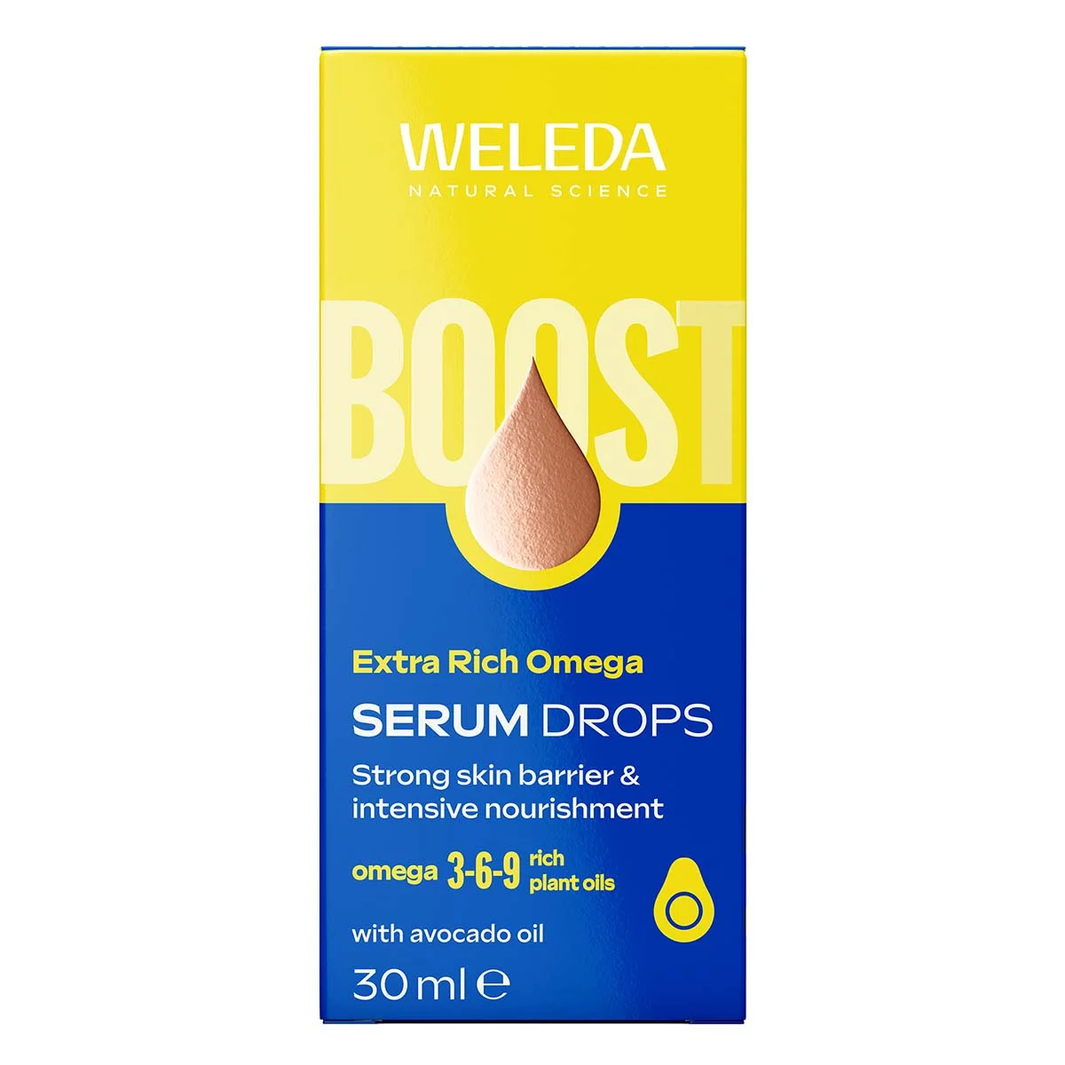 Boost serum drops omega