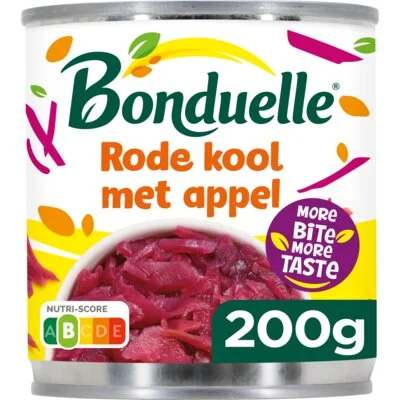 Bonduelle Rode Kool met Appel 200 g