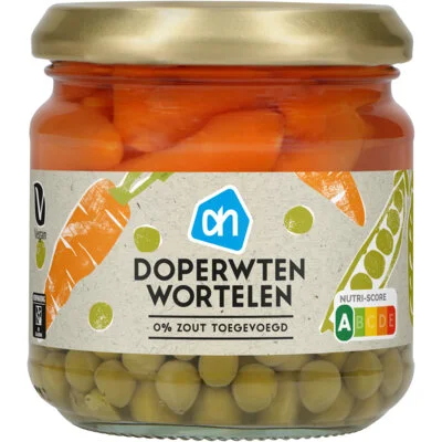 AH Doperwten wortelen