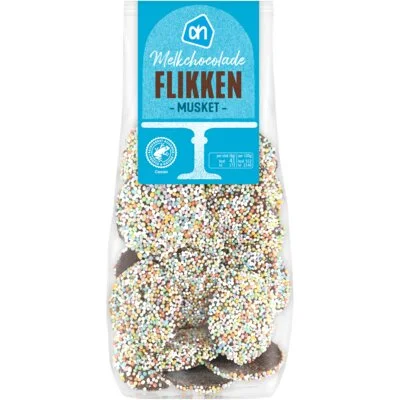 AH Melkchocolade flikken musket