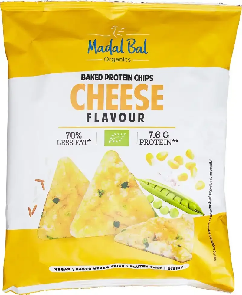 Protein chips vegan cheese