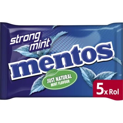 Mentos Strongmint 5-pack