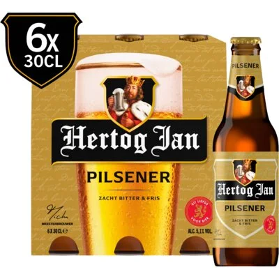 Hertog Jan Pilsener bier 6-pack