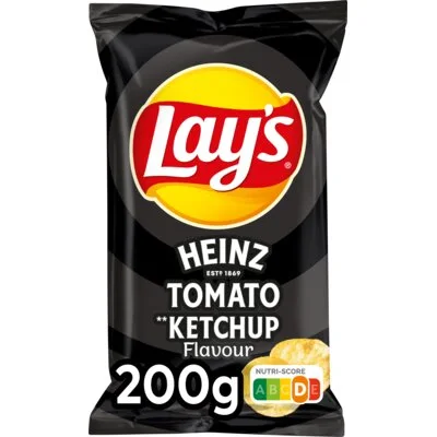 Lay's Heinz tomaten ketchup