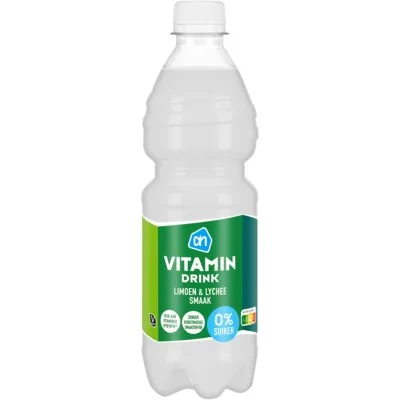 AH Vitamin drink limoen lychee 0% 6-pack
