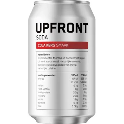 Upfront Soda cola kers smaak