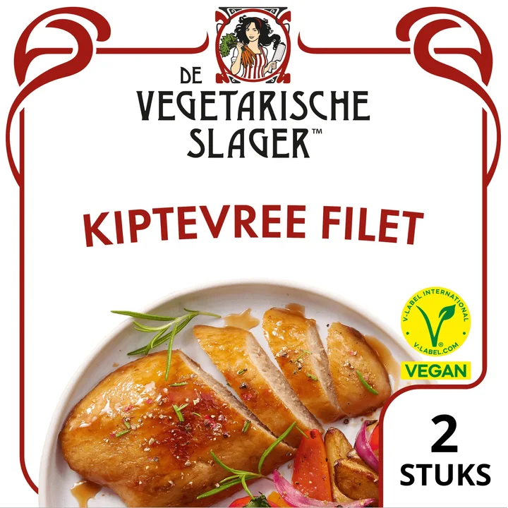 De Vegetarische Slager Kiptevree Filet 180 g