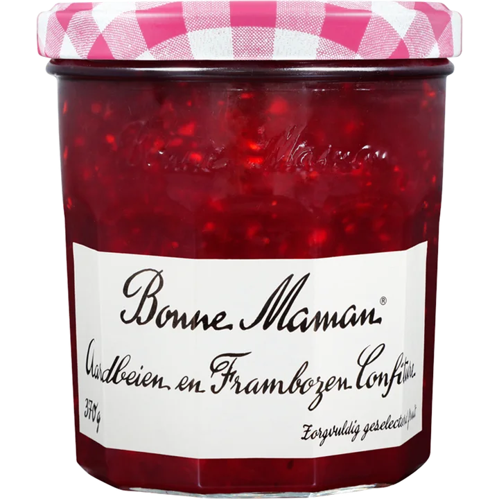 Bonne Maman Aardbeien en Frambozen Confiture 370g