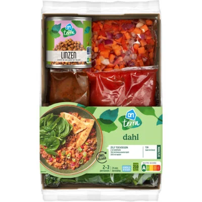 AH Terra Plantaardig gesneden verspakket dahl
