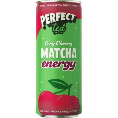 Perfect Ted Matcha energy very cherry