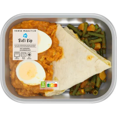 AH Verse maaltijd roti kip
