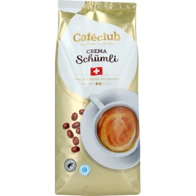 Caféclub Kaffeebohnen schweizer schumli