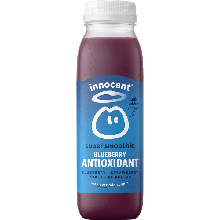 innocent super smoothie blueberry antioxidant 300ml