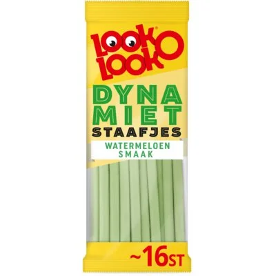 Look-O-Look Dynamietstaafjes Watermeloen 16 stuks