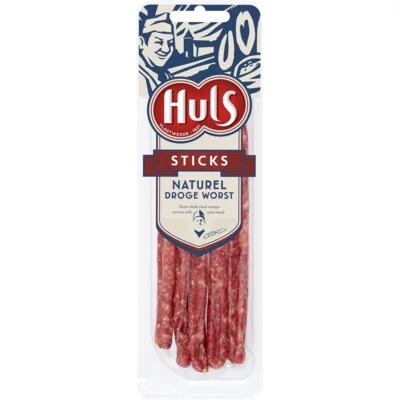 Huls Sticks Naturel Droge Worst 62,5 g