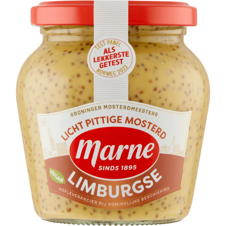Marne Limburgse Licht Pittige Mosterd 235 g