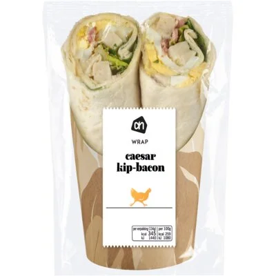 AH Wrap caesar kip bacon