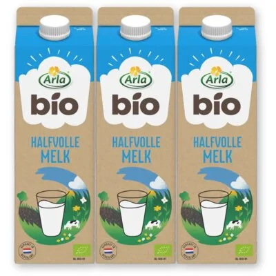 Arla Biologisch halfvolle melk 3-pack