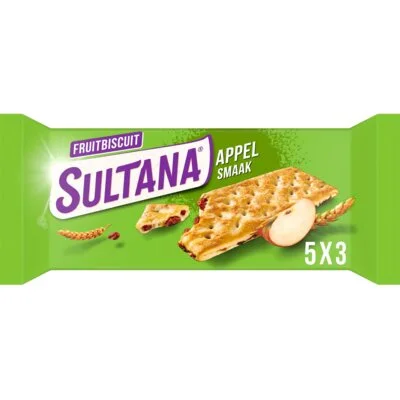 Sultana Fruitbiscuit appel