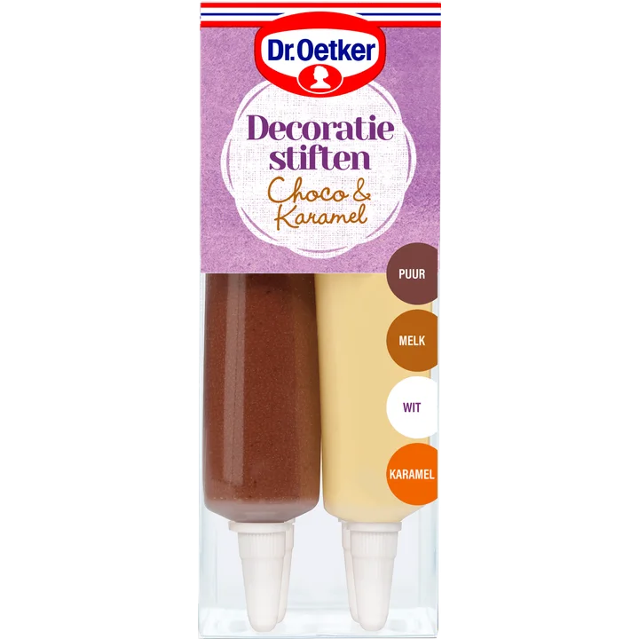 Dr. Oetker Decoratiestiften choco & karamel 76 g