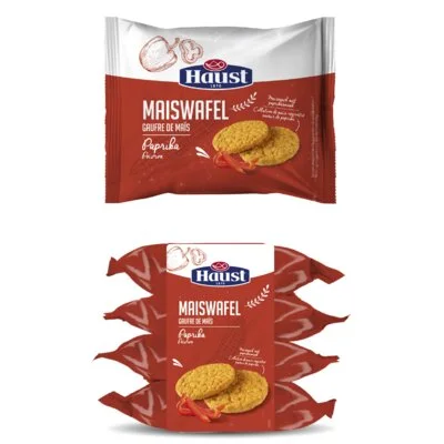 Haust Maïswafels paprika
