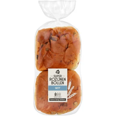 AH Extra lang lekker super rozijnenbollen