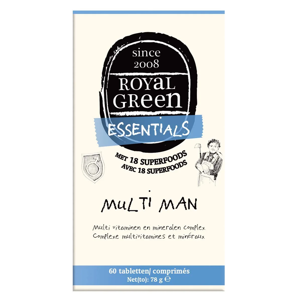 Multi vitaminen man