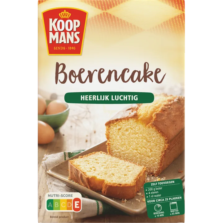 Koopmans Boerencake 400 g