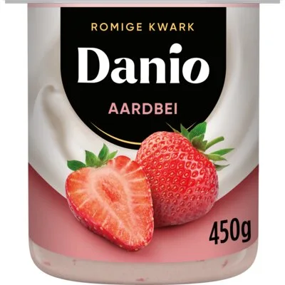 Danio Romige kwark aardbei
