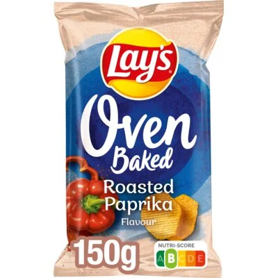 Lay's Oven Baked Paprika Chips 150 gr