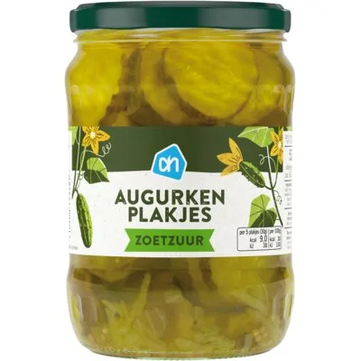 AH Augurken plakjes zoetzuur