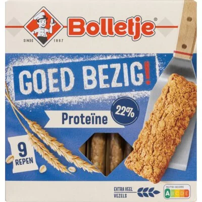 Bolletje Goed Bezig! 22% Proteïne 9 Stuks 200 g