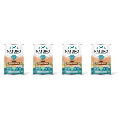 Naturo Turkey with fruit and vegetables 4-pack